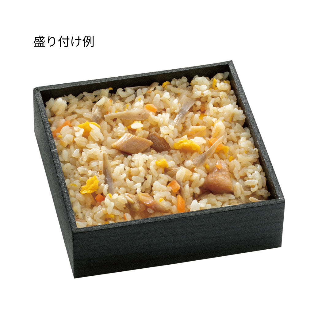 【折箱】125角 シャクリ蓋(中仕切りなし)