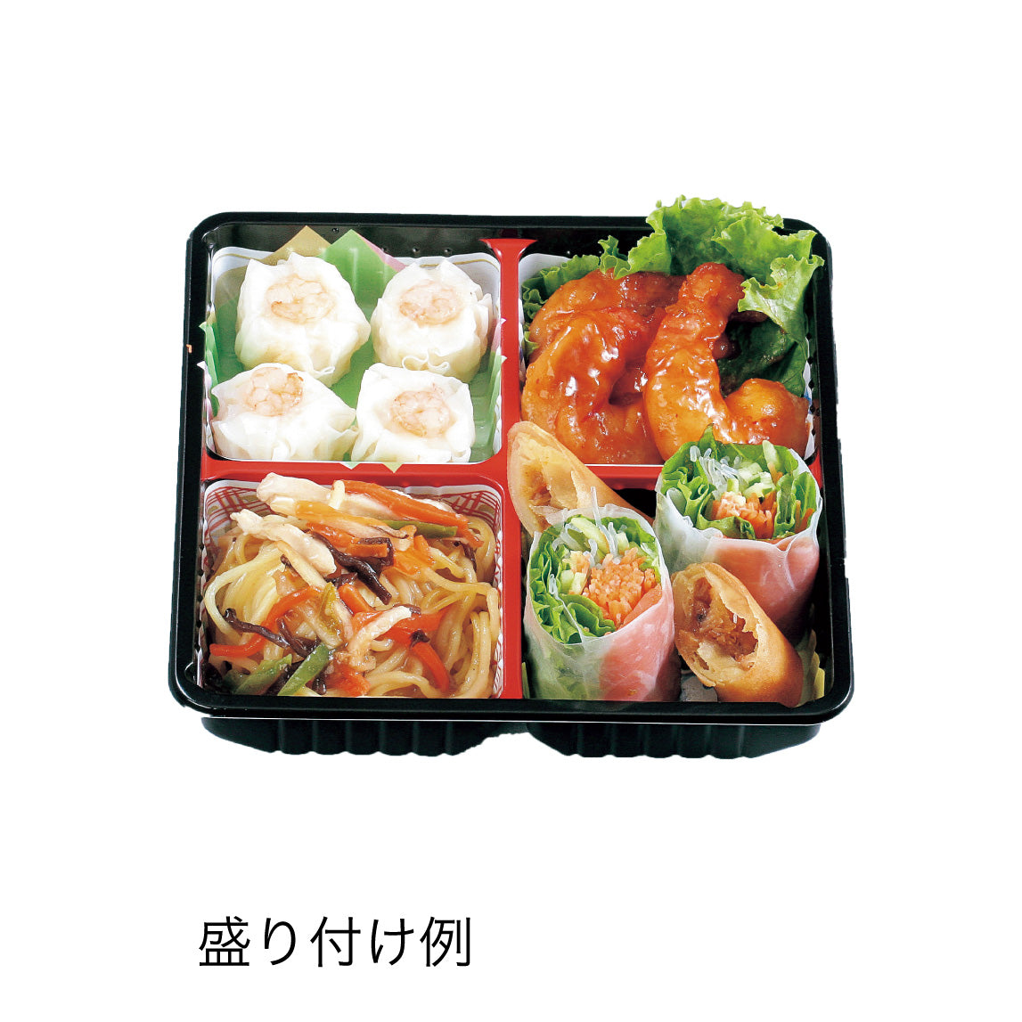 【電子レンジ対応容器】T-60-60 幅182mm(本体・蓋セット)